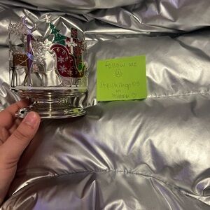 Still Available Silver Reindeer 3 Wick Candle Holder